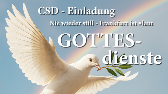 CSD-Gottesdienste 2025 – Nie wieder still